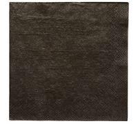 Amscan 9915402-216 - Charcoal Black Eco-Friendly Compostable Luncheon Napkins - 20 Pack