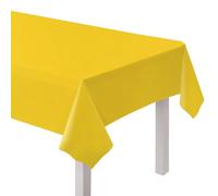 Amscan 9915404-205 - Buttercup Yellow Eco-Friendly Recyclable Paper Party Table Cover - 2.74m