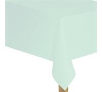 Amscan 9915404-211 - Duck Egg Blue Eco-Friendly Recyclable Paper Party Table Cover - 2.74m