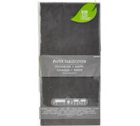 amscan 9915404-216 - Charcoal Black Eco-Friendly Recyclable Paper Party Table Cover - 2.74m (Pack of 6)