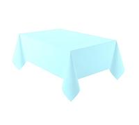 Amscan 9915404-218 - Clear Sky Blue Eco-Friendly Recyclable Paper Table Cover - 2.74m