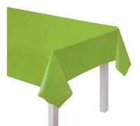Amscan 9915405-206 - Lime Green Eco-Friendly Re-usable Plastic Table Cover - 2.74m