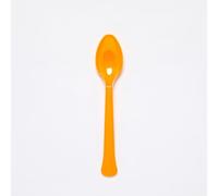 Amscan 9915409-204 - Orange Eco-Friendly Re-usable Dishwasher Safe Plastic Party Spoons - 24 Pack