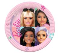 Amscan 9915482-66 - Barbie Sweet Life Kids Birthday Party Paper Plates - 8 Pack