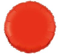 amscan 9915537 Orange round foil