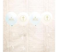 Amscan 9915963 Blue Botanical Cross Tasslatex