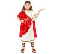 amscan 9916087 - Girls Curriculum Roman Empress Deluxe Historical Costume Age: 10-12 Years