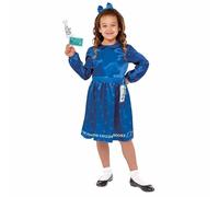 amscan 9916156 - Kids Official Roald Dahl Matilda Sustainable World Book Day Costume Age: 3-4 Yrs