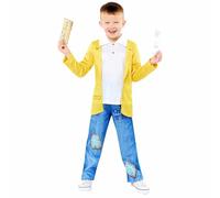 amscan 9916179 - Kids Official Roald Dahl Charlie Bucket Boys World Book Day Costume Age: 4-6 Yrs
