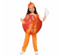 amscan 9916233 - Kids Official Roald Dahl James & the Giant Peach Boys World Book Day Costume Age: 6-8 Yrs