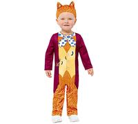 Amscan 9916239 - Toddler Boy Official Roald Dahl Fantastic Mr Fox World Book Day Costume Age: 18-24 Months