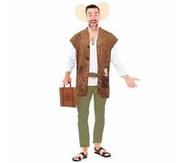 amscan 9916260 - Men's Official Roald Dahl BFG Adults World Book Day Costume Size: Large