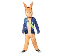 amscan 9916768 - Kids Official Peter Rabbit TV World Book Day Fancy Dress Costume Age: 3-4 Yrs