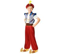 amscan 9916783 Boys World Book Day Aladdin Kids Fancy Dress with Headpiece (Age 4-6 Years)