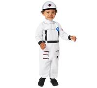 amscan 9916881 - Baby Astronaut Junior Jumpsuit with Hood World Book Day Fancy Dress Costume Age: 18-24m