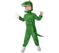 Amscan 9916916 - Kids Official Roald Dahl Enormous Crocodile Boys World Book Day Costume Age: 8-10 Yrs
