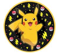 Amscan 9917104-66 - Pokémon Kids Birthday Party Paper Plates - 8 Pack