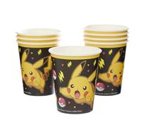 amscan 9917106-66 - Pokémon Kids Birthday Party Paper Cups - 8 Pack
