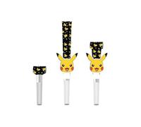 Amscan 9917122 - Pokémon Kids Birthday Party Blowouts Pikachu Noisemakers - 8 Pack