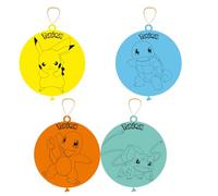 Amscan 9917129 - Officially Licensed Pokémon Kids Birthday Party 16" Latex Punch Balloons - 4 Pack