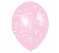 Amscan 991736 Balloon Pk6 27.5Cm:Comm'N-Pink