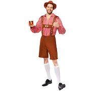 amscan 9917574 - Men's Mr Oktoberfest Bavarian Fancy Dress Costume Size: Large