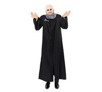 amscan 9917661 - Men's Official Uncle Fester Addams Halloween Fancy Dress Costume Size: Large