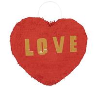 Amscan 9917719 - Valentine's Day Game - Expandable Pinata Heart - 45 cm x 47.5 cm