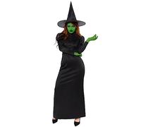 Amscan 9917844 - Women's Halloween Wicked Witch Fancy Dress Costume Size: 8-10