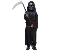 amscan 9917952 Child Boys Grim Reaper Costume Fancy Dress Costume (Age 8-10 Years)