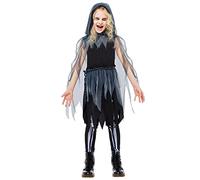 amscan 9917954 Child Girls Grim Reaper Dress Costume Fancy Dress Costume (Age 3-4 Years)