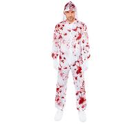 amscan 9917968 Adult Mens Bloody Crime Scene Inspector Costume Fancy Dress Costume (Chest size: 50")