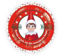 Amscan 9917979 Christmas 'Personalise Write-on' Elf on The Shelf