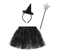 amscan 9918060 - Adults Twisted Black Pointed Witch's Hat Fancy Dress Trick or Treat Halloween Accessory