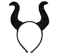 amscan 9918065 Adults Jewelled Devil Headband (Black) Fancy Dress Accessory