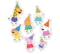 Amscan 9918342 - Peppa Pig Kids Birthday Party Table Decorations with Scatters & Stand-up Characters - 8 Pack