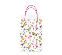 Amscan 9918343 - Peppa Pig Kids Birthday Party Paper Loot Bags - 8 Pack