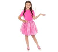 amscan 9918401 - Child Girls Pink Butterfly Fairy Set 3-8yr Costume