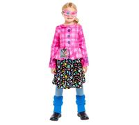 amscan 9918535 - Girls Officially Licensed Harry Potter Luna Lovegood Kids Fancy Dress Costume Age: 4-6yrs