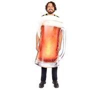 amscan 9918661 Adults Pint of Beer Tabard Fancy Dress Costume (Chest Size: 46")