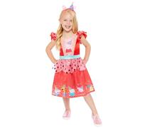 amscan 9919042 Child Girls Peppa Pig Party Dress Fancy Dress Costume (Age 3-4 Years)