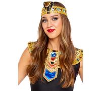 amscan 9919142 - Women's Cleopatra Headband Adults Egyptian Fancy Dress Costume Accessory - One Size