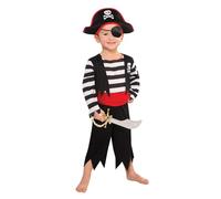 amscan 997025 - Kids Deckhand Pirate World Book Day Fancy Dress Costume Age: 3-4 Yrs