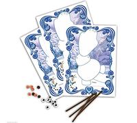 Amscan 999275 Olaf Disney Frozen Party Game, 1 Set
