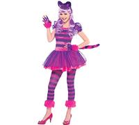 Amscan 999449 - Teens Girls Cheshire Cat World Book Day Fancy Dress Costume Age: 12-14 Yrs