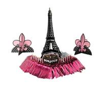 Amscan A Day In Paris Bridal Shower Decorating Kit Black/pink (One Size)
