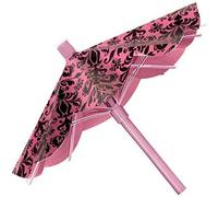 Amscan A Day In Paris Parasol Pink/black (One Size)