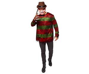 amscan Adult Mens Freddy Krueger Costume Set