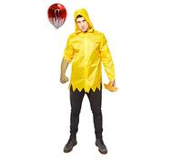 amscan Adult Mens Georgie Costume Raincoat