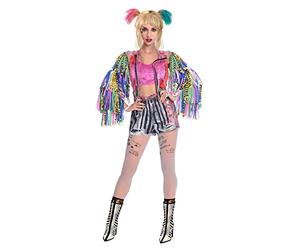 Amscan Adult Womens Official Warner Bros DC Comics Licensed Harley Quinn Birds of Prey Fancy Dress Costume